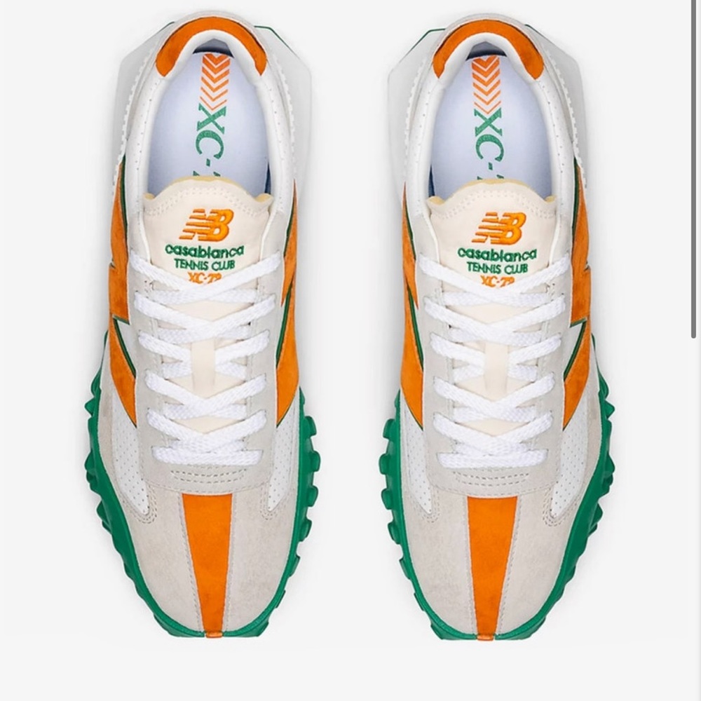 New Balance x Casablanca XC-72 orange/green